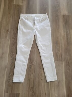 Old Navy White Skinny Women Jeans Size 8